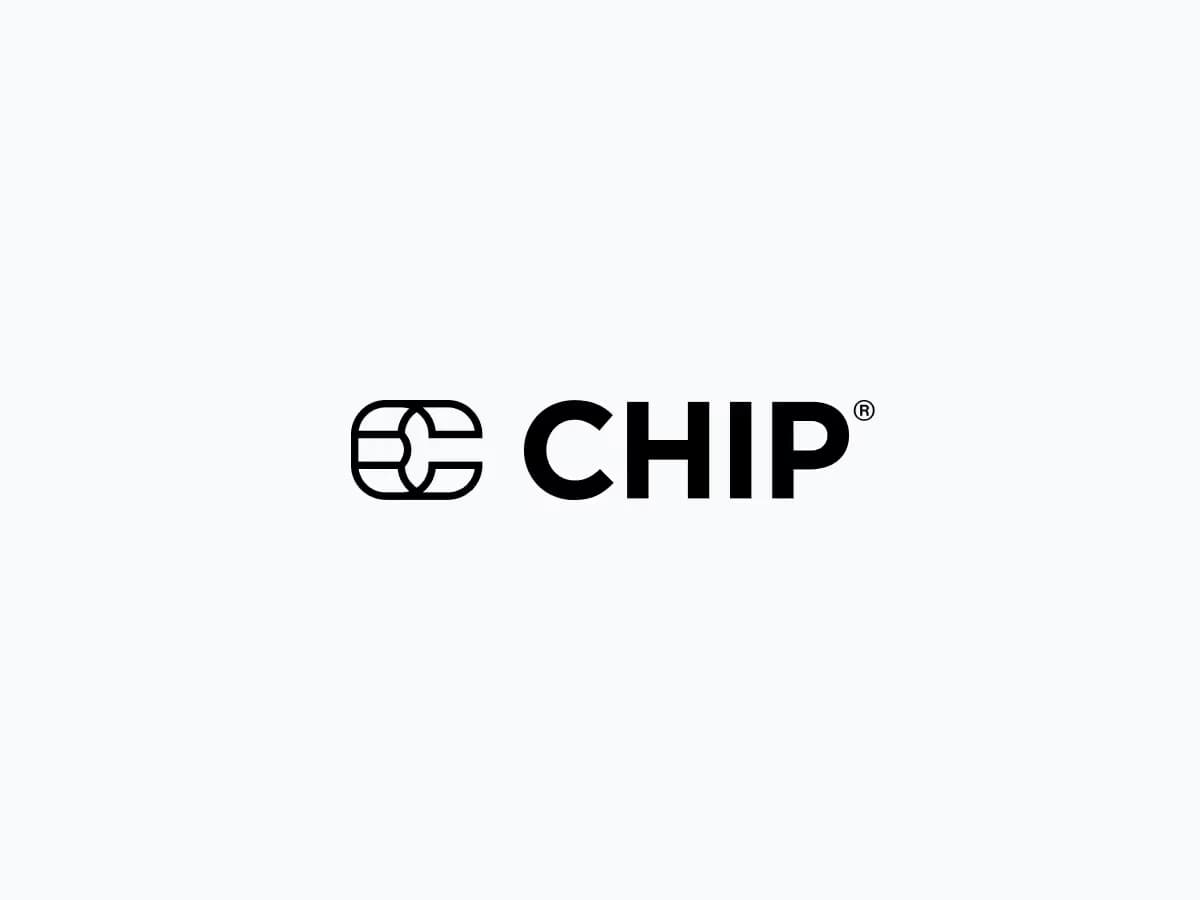CHIP monotone black logo