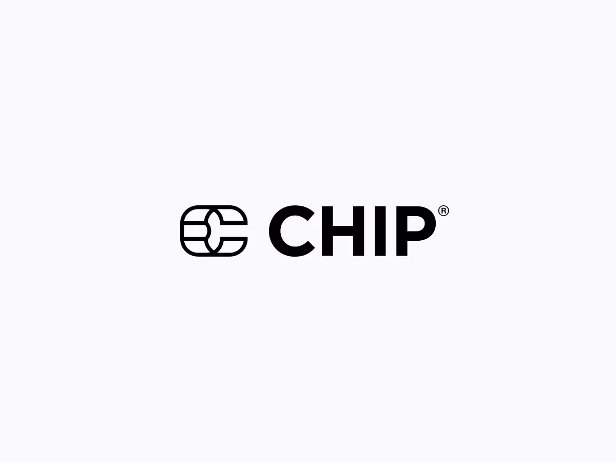 CHIP monotone black logo